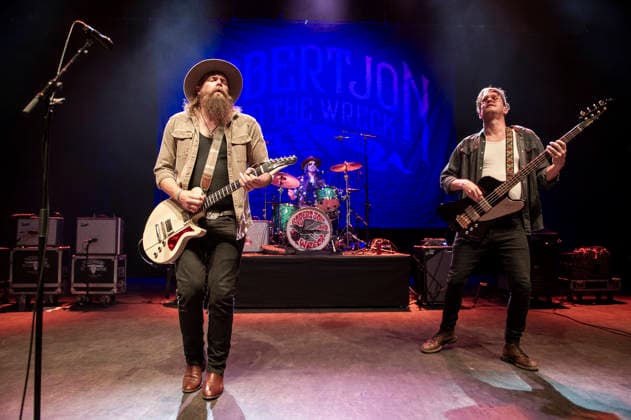 Robert Jon & The Wreck at Shepherds Bush Empire 18 04 26 American five-piece blues rock and Southern rock band from California, Robert Jon & The Wreck perform at O2 Shepherds Bush Empire in London on 18th April 2026. Robert Jon Burrison Lead vocals, guitar Andrew Espantman Drums, backing vocals Warren Murrel Bass guitar Henry James (Schneekluth) Lead guitar, vocals Jake Abernathie Keyboards, Credit:Zoran Veselinovic Avalon UK, London, O2 Shepherds Bush Empire  Copyright: xZoranxVeselinovicx xAvalonx 1092669371