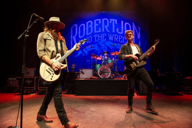 Robert Jon & The Wreck at Shepherds Bush Empire 18 04 26 American five-piece blues rock and Southern rock band from California, Robert Jon & The Wreck perform at O2 Shepherds Bush Empire in London on 18th April 2026. Robert Jon Burrison Lead vocals, guitar Andrew Espantman Drums, backing vocals Warren Murrel Bass guitar Henry James (Schneekluth) Lead guitar, vocals Jake Abernathie Keyboards, Credit:Zoran Veselinovic Avalon UK, London, O2 Shepherds Bush Empire  Copyright: xZoranxVeselinovicx xAvalonx 1092669376