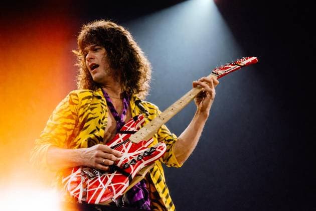 Lakeland, Florida, USA: VAN HALEN - EDDIE VAN HALEN performing during the 1984 Tour - Lakeland Civic Center - Jan. 22, 1984  - ZUMAh235 19840622_zmp_h235_002 Copyright: xChristopherxHeltonx
