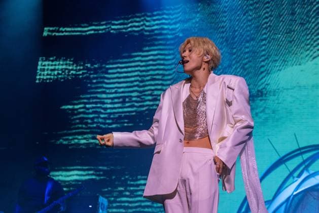 April 18, 2026, Indio, California, U.S: Singer TAEMIN (LEE TAE-MIN) during Coachella Valley Music and Arts Festival at Empire Polo Club in Indio, California Indio U.S  - ZUMAs135 20260418_zap_s135_261 Copyright: xDanielxDeSloverx