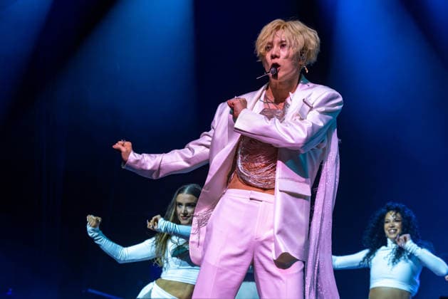 April 18, 2026, Indio, California, U.S: Singer TAEMIN (LEE TAE-MIN) during Coachella Valley Music and Arts Festival at Empire Polo Club in Indio, California Indio U.S  - ZUMAs135 20260418_zap_s135_263 Copyright: xDanielxDeSloverx