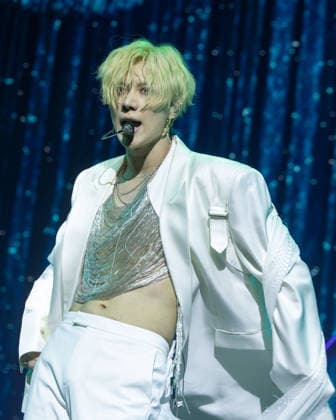 April 18, 2026, Indio, California, U.S: Singer TAEMIN (LEE TAE-MIN) during Coachella Valley Music and Arts Festival at Empire Polo Club in Indio, California Indio U.S  - ZUMAs135 20260418_zap_s135_271 Copyright: xDanielxDeSloverx