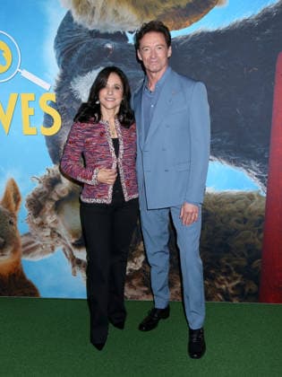 The Sheep Detectives New York Premiere Julia Louis-Dreyfus and Hugh Jackman attending The Sheep Detectives New York Premiere held at Jazz at Lincoln Center on April 19, 2026 in New York City, NY New York City Jazz at Lincoln Center NY USA Copyright: xStevenxBergman AFF-USA.COMx