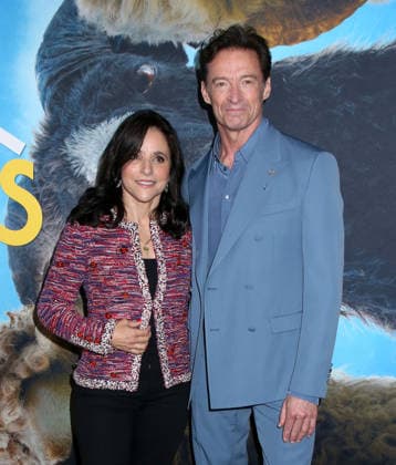 The Sheep Detectives New York Premiere Julia Louis-Dreyfus and Hugh Jackman attending The Sheep Detectives New York Premiere held at Jazz at Lincoln Center on April 19, 2026 in New York City, NY New York City Jazz at Lincoln Center NY USA Copyright: xStevenxBergman AFF-USA.COMx