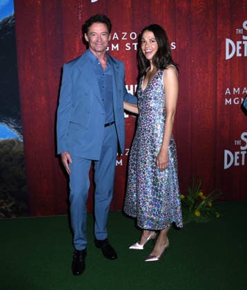 April 19, 2026, New York, Ny, United States: Hugh Jackman and Sutton Foster attend the New York Premiere of Amazon MGM Studios The Sheep Detectives . Held at Jazz at Lincoln Center in New York.. Zuma Press April 19, 2026. New York United States  - ZUMAp281 20260419_zea_p281_067 Copyright: xPhotoxImagexPressx