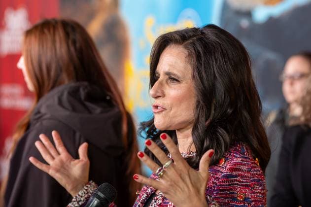 RECORD DATE NOT STATED Amazon MGM Studios "The Sheep Detectives" Premiere (NEW) Amazon MGM Studios The Sheep Detectives Premiere. April 19, 2026, New York, New York, USA: Julia Louis-Dreyfus attends The Sheep Detectives New York Premiere at Jazz at Lincoln Center on April 19, 2026 in New York City. (Credit: M10s TheNews2)(Foto: M10S Thenews2 imago images) Amazon MGM Studios "The Sheep Detectives" Premiere  Copyright: xM10sx