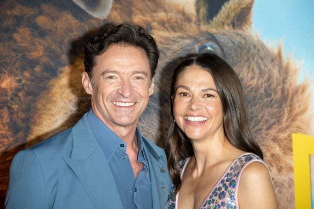 RECORD DATE NOT STATED Amazon MGM Studios "The Sheep Detectives" Premiere (NEW) Amazon MGM Studios The Sheep Detectives Premiere. April 19, 2026, New York, New York, USA: (L-R) Hugh Jackman and Sutton Foster attend The Sheep Detectives New York Premiere at Jazz at Lincoln Center on April 19, 2026 in New York City. (Credit: M10s TheNews2)(Foto: M10S Thenews2 imago images) Amazon MGM Studios "The Sheep Detectives" Premiere  Copyright: xM10sx