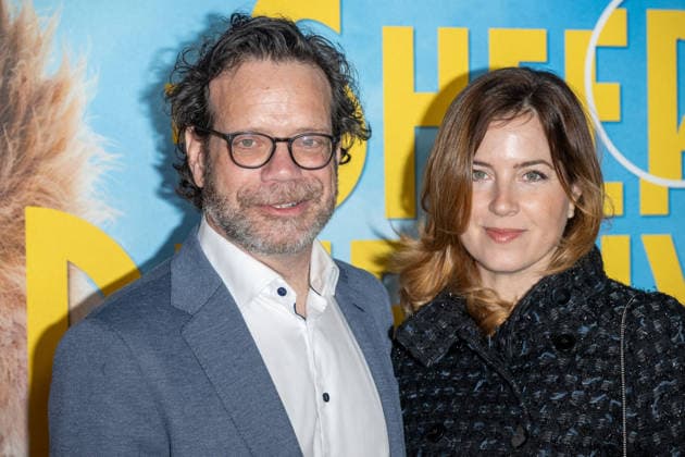 Amazon MGM Studios The Sheep Detectives Premiere in New York, USA - 19 Apr 2026 (L-R) Christophe Beck and Merritt Beck attend The Sheep Detectives New York Premiere at Jazz at Lincoln Center. New York United States Copyright: xRonxAdarx xSOPAxImagesx _radar_sheep_20260419_00017
