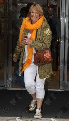 Fern Britton Fern Britton seen leaving Radio 2, London, United Kingdom WENN.com 21392221