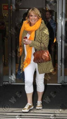 Fern Britton Fern Britton seen leaving Radio 2, London, United Kingdom WENN.com 21392222