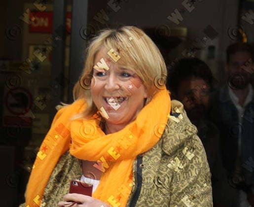 Fern Britton Fern Britton seen leaving Radio 2, London, United Kingdom WENN.com 21392225