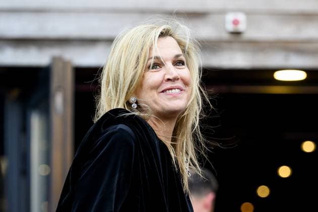 Dokkum, The Netherlands, 2026-04-20 19:52:01 DOKKUM, 20-04-2026, Theater Sense King Willem-Alexander and Queen Maxima, accompanied by Princess Beatrix, are present at Theater Sense in Dokkum for the annual King s Day concert. The concert is attended by an audience involved in the organization of the King s Day celebrations in Dokkum. PHOTO: NLBeeld Patrick van Emst Credit: NL Beeld Patrick van Emst  Copyright: xx x