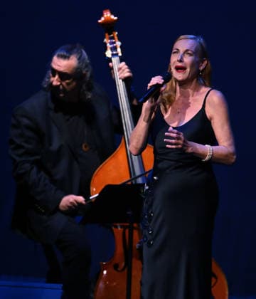 Dc Rome 20 04 2026 concert Ute Lemper photo Domenico Cippitelli Image Sport in the photo Ute Lemper