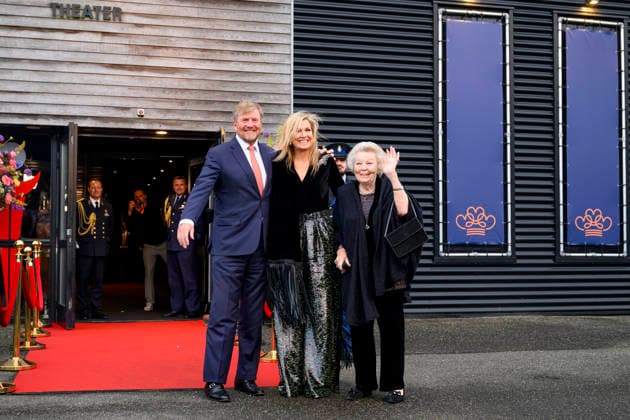 20-04-2026 Dokkum Queen Maxima and King Willem-Alexander and Princess Beatrix attended the annual Kingsday concert at the Sense theatre in Dokkum. Â  Copyright: xPPEx