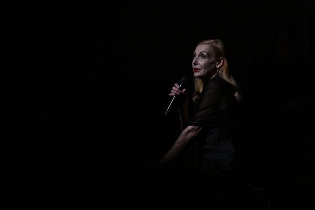 Music Concert - Ute Lemper - Paris Paris Ute Lemper during the Paris-Paris Tout, at the Auditorium Parco della Musica, on April 20, 2026 in Rome, Italy. Rome Auditorium Parco della Musica Italy Copyright: xDomenicoxCippitellix xLiveMediax LPM_2406817