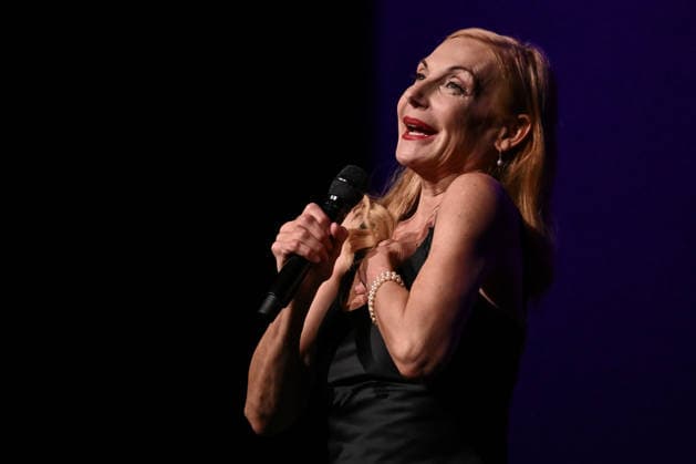 Music Concert - Ute Lemper - Paris Paris Ute Lemper during the Paris-Paris Tout, at the Auditorium Parco della Musica, on April 20, 2026 in Rome, Italy. Rome Auditorium Parco della Musica Italy Copyright: xDomenicoxCippitellix xLiveMediax LPM_2406830