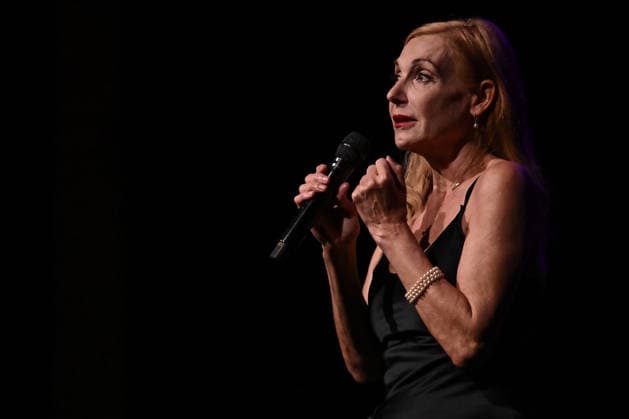 Music Concert - Ute Lemper - Paris Paris Ute Lemper during the Paris-Paris Tout, at the Auditorium Parco della Musica, on April 20, 2026 in Rome, Italy. Rome Auditorium Parco della Musica Italy Copyright: xDomenicoxCippitellix xLiveMediax LPM_2406831