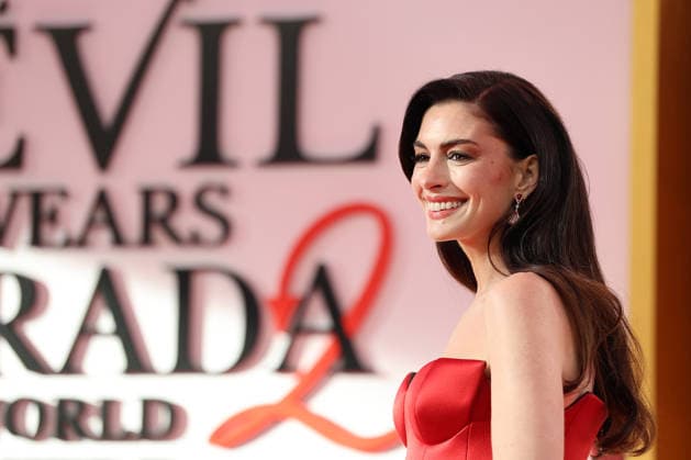 Actress Anne Hathaway poses during the premiere of the iconic film The Devil Wears Prada 2 at Lincoln Center in New York, United States, 20 April 2026. The stars of ‘The Devil Wears Prada 2’ celebrate its premiere in New York !ACHTUNG: NUR REDAKTIONELLE NUTZUNG!  Copyright: xOctavioxGuzmánx AME5390 20260421-55020047082_1