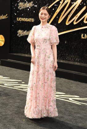 HOLLYWOOD, CA - APRIL 20: Ayaka at the premiere of Michael on April 20, 2026 at TCL Chinese Theatre in Hollywood, California. Copyright: xJeffreyxMayer MediaPunchx