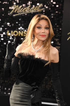 HOLLYWOOD, CA - APRIL 20: La Toya Jackson at the premiere of Michael on April 20, 2026 at TCL Chinese Theatre in Hollywood, California. Copyright: xJeffreyxMayer MediaPunchx