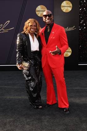 LOS ANGELES, CALIFORNIA - APRIL 20: Tyrese Gibson & Mona Scott at Lionsgate s Michael Los Angeles premiere at Dolby Theatre on April 20, 2026 in Los Angeles, California. Credit: USA  - ZUMAa123 20260420_zaa_a123_088 Copyright: xAdMediax