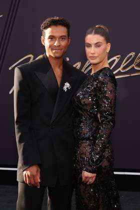 LOS ANGELES, CALIFORNIA - APRIL 20: Jaafar Jackson and Maddie Simpson at Lionsgate s Michael Los Angeles premiere at Dolby Theatre on April 20, 2026 in Los Angeles, California. Credit: USA  - ZUMAa123 20260420_zaa_a123_047 Copyright: xAdMediax