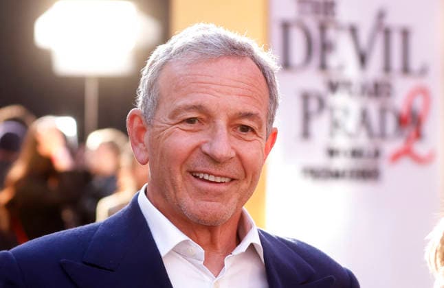 American executive and former CEO of Disney Bob Iger arrives for the 20th Century Studios The Devil Wears Prada 2 World Premiere at David Geffen Hall, Lincoln Center, on Monday, April 20, 2026 in New York City.  NYP20260420277 JOHNxANGELILLO