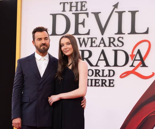 The Devil Wears Prada 2 World Premiere Featuring: Nicole Brydon Bloom, Justin Theroux Where: New York, New York, United States When: 21 Apr 2026 Credit: Janet Mayer INSTARimages.com EDITORIAL USE ONLY. NOT FOR USE BY NEWSPAPERS BASED IN THE UK. Copyright: xx instar55631701