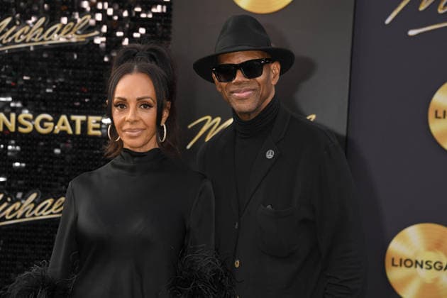 HOLLYWOOD, CA - APRIL 20: Lisa Padilla and Jimmy Jam at the premiere of Michael on April 20, 2026 at TCL Chinese Theatre in Hollywood, California. Copyright: xJeffreyxMayer MediaPunchx