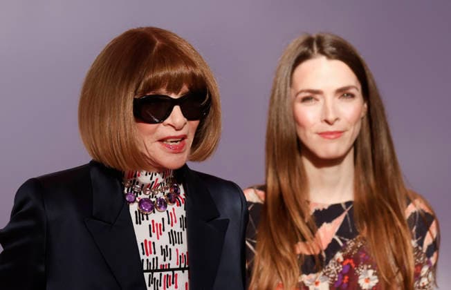 Anna Wintour and Bee Shaffer arrive on the red carpet for the 20th Century Studios The Devil Wears Prada 2 World Premiere at David Geffen Hall, Lincoln Center, on Monday, April 20, 2026 in New York City.  NYP20260420283 JOHNxANGELILLO