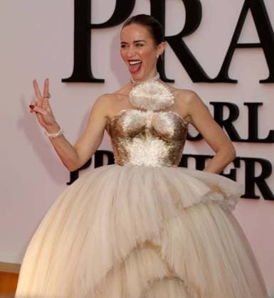 April 20, 2026, New York, New York, USA: Actor EMILY BLUNT seen at the World Premiere for The Devil Wears Prada 2 held at Lincoln Center. New York USA  - ZUMAk03_ 20260420_zaf_k03_123 Copyright: xNancyxKaszermanx