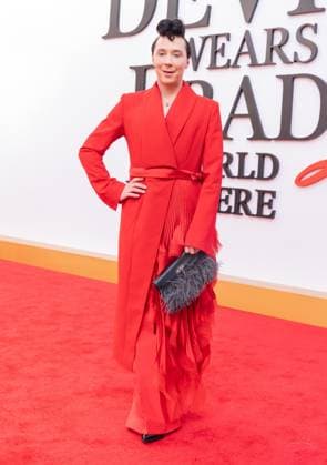 April 20, 2026, Bronx, New York, USA: Johnny Weir attends world premiere of The Devil Wears Prada at Lincoln Center in New York, NY on April 20, 2026. Bronx USA  - ZUMAr339 20260420_znp_r339_088 Copyright: xLevxRadinx