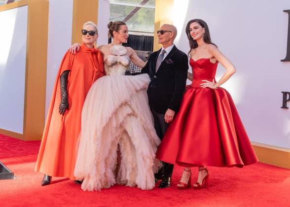 April 20, 2026, Bronx, New York, USA: Meryl Streep, Emily Blunt, Stanley Tucci and Anne Hathaway attend world premiere of The Devil Wears Prada at Lincoln Center in New York, NY on April 2026. Bronx USA  - ZUMAr339 20260420_znp_r339_120 Copyright: xLevxRadinx