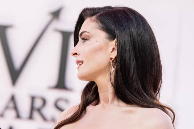 April 20, 2026, Bronx, New York, USA: Anne Hathaway wearing dress by Louis Vuitton attends world premiere of The Devil Wears Prada at Lincoln Center in New York, NY on April 2026. Bronx USA - ZUMAr339 20260420_znp_r339_054 Copyright: xLevxRadinx