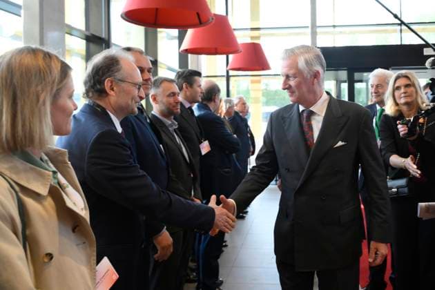 Interregional Royal Visit to WalloniaFlanders 2026 TUBIZE, BELGIUM - APRIL 21: King Philippe of Belgium pictured on his way to the first leg of the interregional Royal Visit to WalloniaFlanders on April 21, 2026 in Tubize, Belgium, 21 04 2026 Tubize Belgium  Copyright: xPhilipxReynaersx