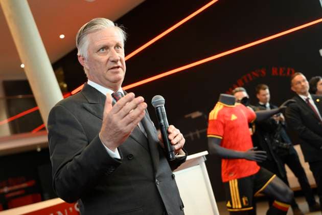 Interregional Royal Visit to WalloniaFlanders 2026 TUBIZE, BELGIUM - APRIL 21: King Philippe of Belgium pictured on his way to the first leg of the interregional Royal Visit to WalloniaFlanders on April 21, 2026 in Tubize, Belgium, 21 04 2026 Tubize Belgium  Copyright: xPhilipxReynaersx