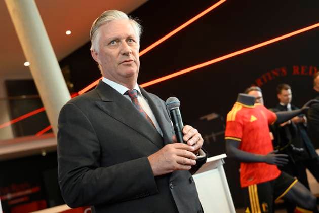Interregional Royal Visit to WalloniaFlanders 2026 TUBIZE, BELGIUM - APRIL 21: King Philippe of Belgium pictured on his way to the first leg of the interregional Royal Visit to WalloniaFlanders on April 21, 2026 in Tubize, Belgium, 21 04 2026 Tubize Belgium  Copyright: xPhilipxReynaersx