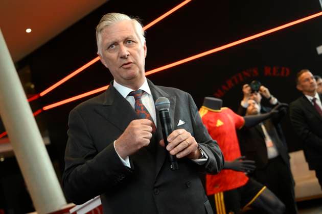 Interregional Royal Visit to WalloniaFlanders 2026 TUBIZE, BELGIUM - APRIL 21: King Philippe of Belgium pictured on his way to the first leg of the interregional Royal Visit to WalloniaFlanders on April 21, 2026 in Tubize, Belgium, 21 04 2026 Tubize Belgium  Copyright: xPhilipxReynaersx