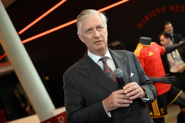 Interregional Royal Visit to WalloniaFlanders 2026 TUBIZE, BELGIUM - APRIL 21: King Philippe of Belgium pictured on his way to the first leg of the interregional Royal Visit to WalloniaFlanders on April 21, 2026 in Tubize, Belgium, 21 04 2026 Tubize Belgium  Copyright: xPhilipxReynaersx