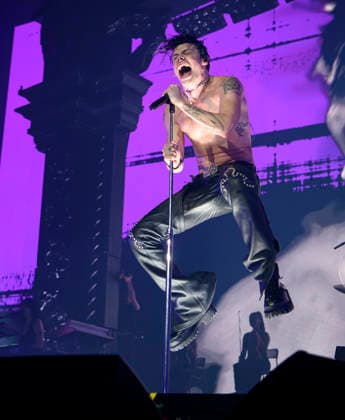 Yungblud performing live as part of his Idols - The World Tour at the OVO Hydro, Glasgow, Scotland, UK, 20 April 2026. Yungblud performing live at the OVO Hydro, Glasgow, Scotland, UK, 20 April 2026, Credit:Duncan Bryceland Avalon UK, Scotland, Glasgow, OVO Hydro, Glasgow, Scotland, UK Copyright: xDuncanxBrycelandx xAvalonx 1093248261