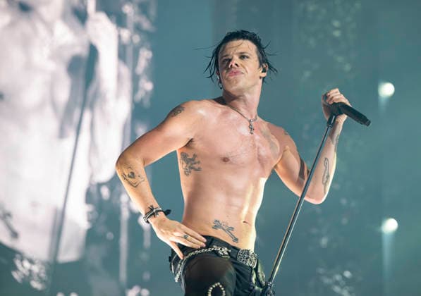 Yungblud performing live as part of his Idols - The World Tour at the OVO Hydro, Glasgow, Scotland, UK, 20 April 2026. Yungblud performing live at the OVO Hydro, Glasgow, Scotland, UK, 20 April 2026, Credit:Duncan Bryceland Avalon UK, Scotland, Glasgow, OVO Hydro, Glasgow, Scotland, UK Copyright: xDuncanxBrycelandx xAvalonx 1093249124