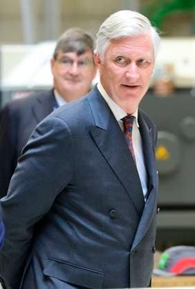 Interregional Royal Visit to WalloniaFlanders 2026 BRUSSELS, BELGIUM - APRIL 21: King Philippe of Belgium pictured visiting IBA ( Ion Beam Applications) during the first Interregional Royal Visit to WalloniaFlanders on April 21, 2026 in Brussels, Belgium, 21 04 2026 Brussels Belgium  Copyright: xPhilipxReynaersx