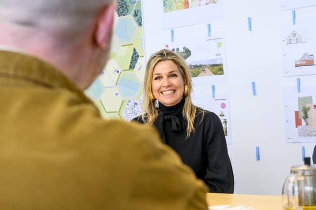 Arnhem, The Netherlands, 2026-04-21 13:41:18 ARNHEM, 21-04-2026, Cleantech Park. Queen Maxima visits Cleantech Park Arnhem. Arnhem has been named SME City 2026 by the business association MKB-Nederland. Every year, MKB-Nederland awards this title to a city or region that demonstrates it stands alongside entrepreneurs, actively works towards an attractive business climate, supports collaboration with entrepreneurs, and offers space for innovation, growth, and networking. PHOTO: NLBeeld Patrick van Emst Credit: NL Beeld Patrick van Emst Copyright: xx x