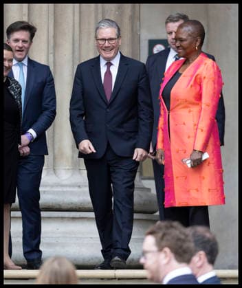 . 21 04 2026. London, United Kingdom. UK Prime Minister Keir Starmer leaving the British Museum in London after viewing design recommendations for The Queen Elizabeth Memorial, on the 100th anniversary of the birth of Queen Elizabeth II.  xStephenxLockx xi-Imagesx IIM-26717-0030