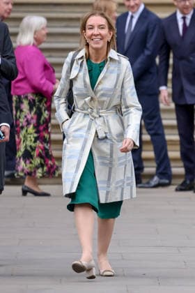 April 21, 2026, London, London, UK: London, UK. Dame Antonia Romeo, Cabinet Secretary and Head of the Civil Service departs the British Museum in London after viewing design recommendations, the final design and other elements of the national memorial to the late Queen Elizabeth II, marking the 100th anniversary of her birth. London UK  - ZUMAl94_ 20260421_zaf_l94_039 Copyright: xDinendraxHariax