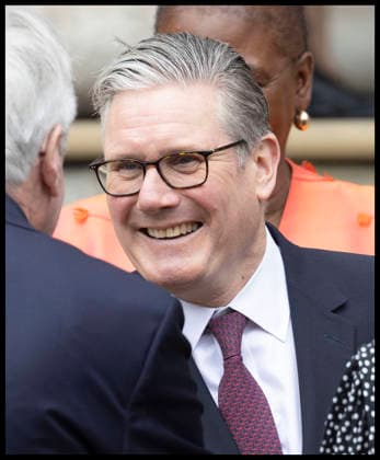 . 21 04 2026. London, United Kingdom. UK Prime Minister Keir Starmer leaving the British Museum in London after viewing design recommendations for The Queen Elizabeth Memorial, on the 100th anniversary of the birth of Queen Elizabeth II.  xStephenxLockx xi-Imagesx IIM-26717-0033