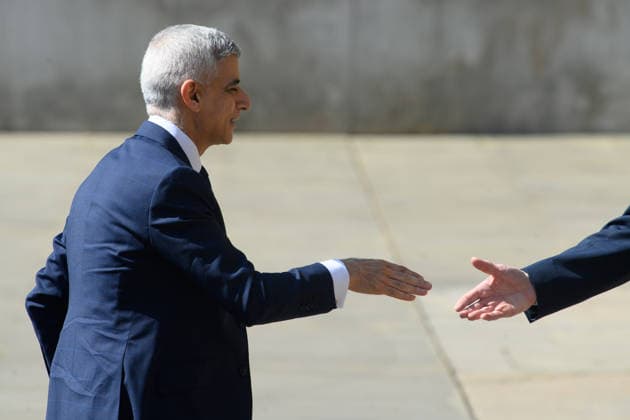Royals Visit British Museum, London, UK to Mark Queen Elizabeth II s 100th Birthday - Tuesday 21 April 2026 Mayor Of London Sadiq Khan at British Museum in London, England, UK on Tuesday 21 April, 2026 to mark Queen Elizabeth II s 100th Birthday., Credit:Justin Ng Avalon UK, England, London, British Museum  Copyright: xJustinxNgx xAvalonx 1093312497