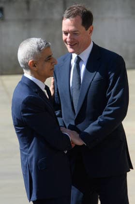 Royals Visit British Museum, London, UK to Mark Queen Elizabeth II s 100th Birthday - Tuesday 21 April 2026 Mayor Of London Sadiq Khan and George Osborne at British Museum in London, England, UK on Tuesday 21 April, 2026 to mark Queen Elizabeth II s 100th Birthday., Credit:Justin Ng Avalon UK, England, London, British Museum  Copyright: xJustinxNgx xAvalonx 1093312504