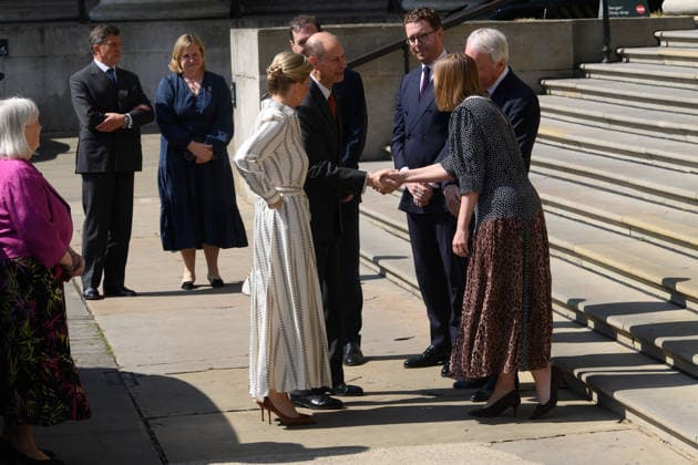 Royals Visit British Museum, London, UK to Mark Queen Elizabeth II s 100th Birthday - Tuesday 21 April 2026 Prince Edward - Duke of Edinburgh and Sophie - Duchess of Edinburgh at British Museum in London, England, UK on Tuesday 21 April, 2026 to mark Queen Elizabeth II s 100th Birthday., Credit:Justin Ng Avalon UK, England, London, British Museum  Copyright: xJustinxNgx xAvalonx 1093312578