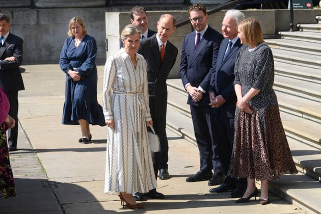 Royals Visit British Museum, London, UK to Mark Queen Elizabeth II s 100th Birthday - Tuesday 21 April 2026 Prince Edward - Duke of Edinburgh and Sophie - Duchess of Edinburgh at British Museum in London, England, UK on Tuesday 21 April, 2026 to mark Queen Elizabeth II s 100th Birthday., Credit:Justin Ng Avalon UK, England, London, British Museum  Copyright: xJustinxNgx xAvalonx 1093312584